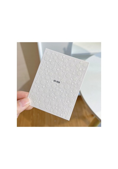 Nail Art Sticker Kendinden Yapışkanlı, Tırnak Süsleme, Tırnak Dövmesi Stikır 908 Beyaz-908 Nail Art Sticker Kendinden Yapışkanlı, Tırnak Süsleme, Tırnak Dövmesi Stikır 908 Beyaz-908