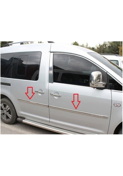 Volkswagen Caddy Krom Yan Kapı Çıtası 4 Parça 2010-2015 N11.11034