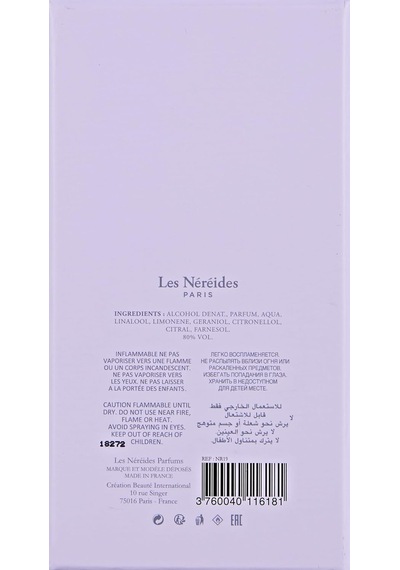 Les Nereides Baie De Cassis Edp 100 Ml Parfüm