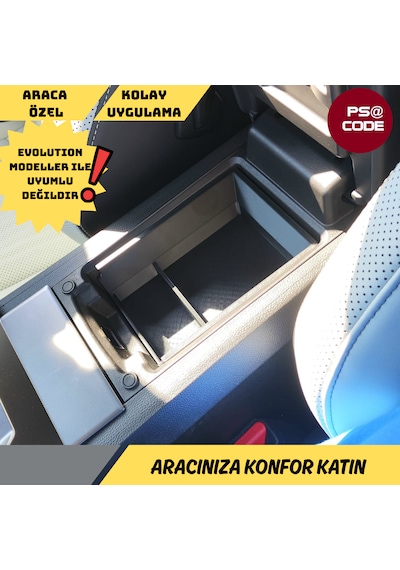 Renault Boreal Orta Konsol Düzenleyıcı-kolçak Altı Organizer