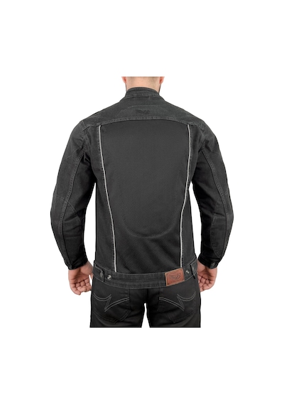 The Biker Jeans Grey Ice Korumalı File Motosiklet Kot Montu Erkek