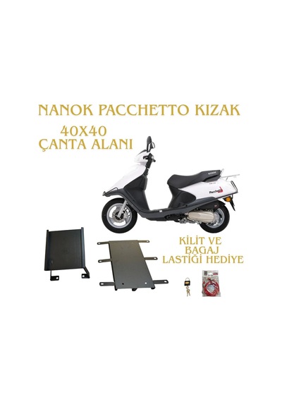 Nanok Pacchetto Kızaklı Kurye Paket Çanta Demiri