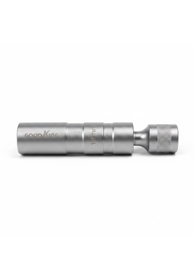 Mafsallı 16mm Buji Lokması 12 Köşe Mıknatıslı 3/8