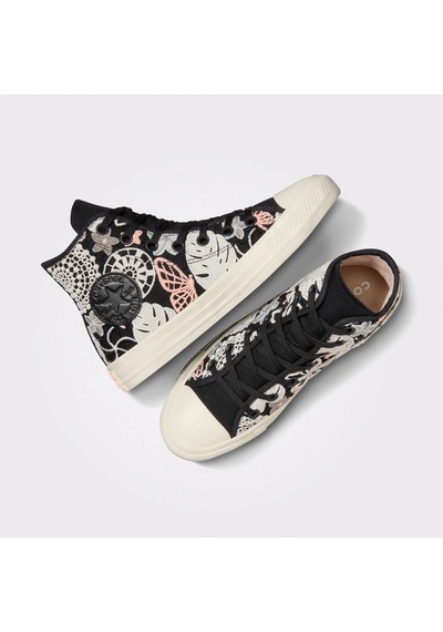 Converse Chuck Taylor All Star Butterflies Unisex Siyah Sneaker Renkli
