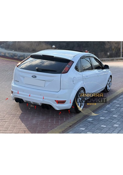 Focus 2.5 Hb Arka Tampon Eki - Plastik - Boyasız