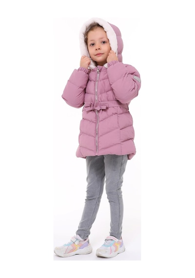 Benitto Kids Kız Bebek Çocuk Mont 51285-mor Mor