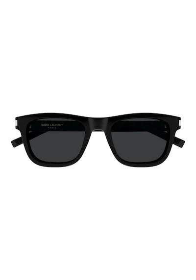 Saint Laurent Sl 819 001 52 Unisex Kare Siyah Kemik Güneş Gözlüğü Siyah