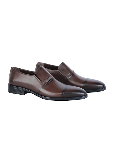 Pierre Cardin 120460 Exclusıve Kahve Deri Erkek Klasik Ayakkabı 001
