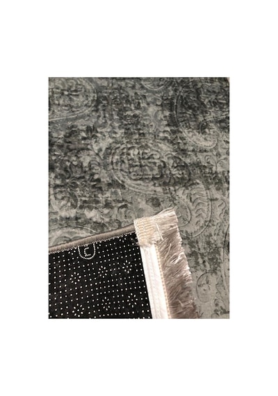 Buççin Online Mağaza Banyo Paspas Takımı Ikili Kaymaz Taban Makinada Yıkanabilir Polyester Orta 6 - 12 Mm Gri Çok Renkli