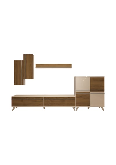 Decoraktiv Eko 6 Mdf Std Retro Tv Ünitesi Tv Sehpası Beyaz - Pera