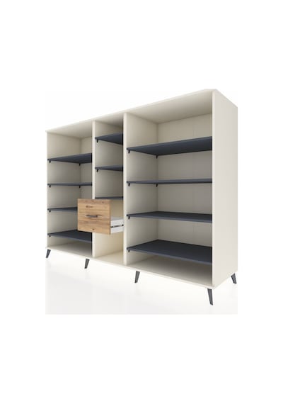 Kronos Dolap 11 Raflı 3 Çekmeceli 220x59x163 Aytaşı-antrasit/çam Aytaşı-antrasit/çam Kronos Dolap 11 Raflı 3 Çekmeceli 220x59x163 Aytaşı-antrasit/çam Aytaşı-antrasit/çam