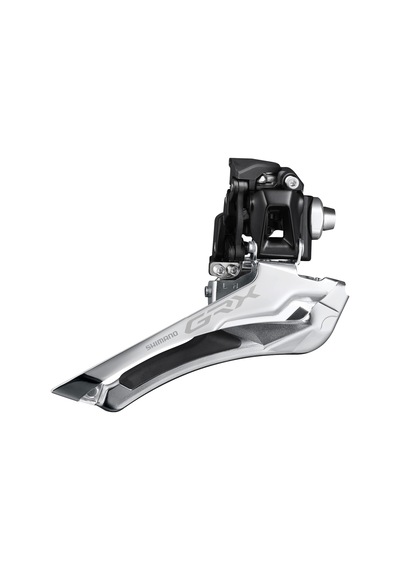 Shimano Grx FD-RX400 Brazed-On Ön Aktarıcı 2X10V DS DP - IFDRX40 Gri - Siyah