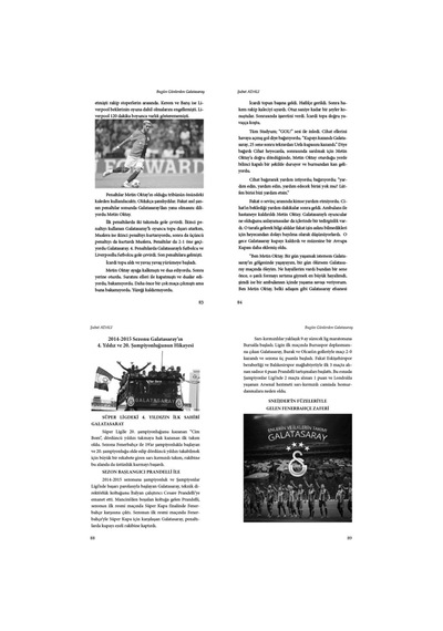 Bugün Günlerden Galatasaray - Şubat ADALI
