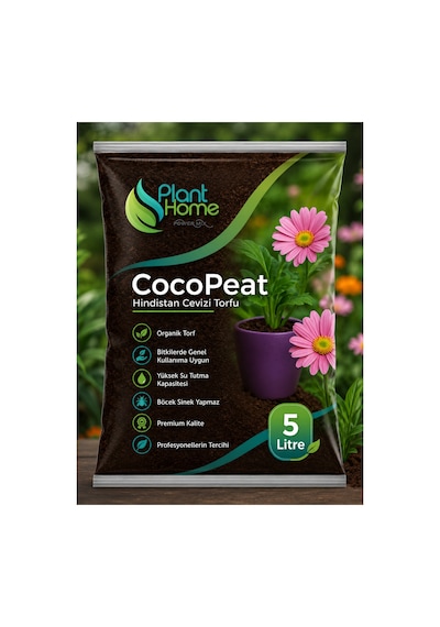 Cocopeat 5 Litre Hindistan Cevizi Torfu Organik Cocopeat Torf Toprağı Ve Bitki Yetiştirme Karışımı Diğer