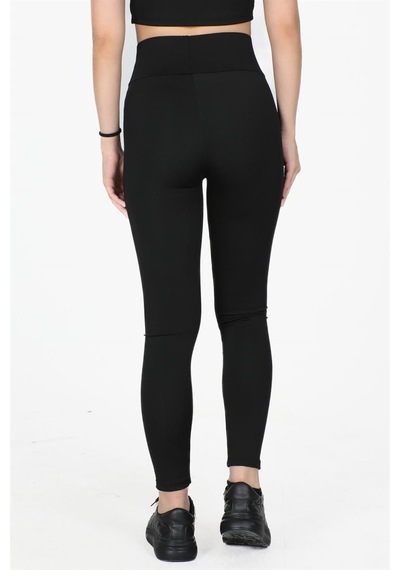 Sortie Collection Basic Model Tayt Siyah-siyah Siyah