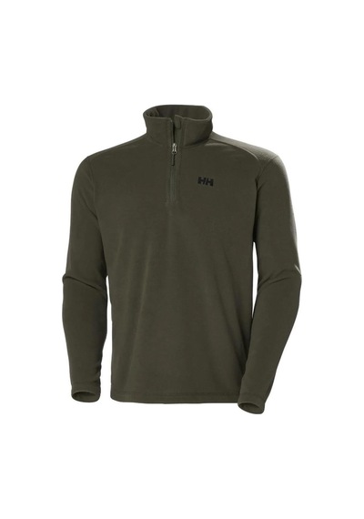 Helly Hansen Erkek Daybreaker Yarım Fermuarlı Polar Kazak Yeşil
