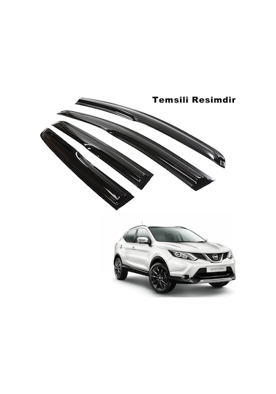 Nissan Qashqai Mügen Cam Rüzgarlığı 2014-2020 Arası 4 Lü N11.29692