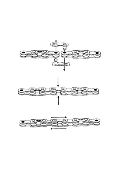 Bisiklet 6/7/8 Vites Uyumlu Zincir Kilidi Bisiklet Powerlink Masterlink Power Link 1 Adet
