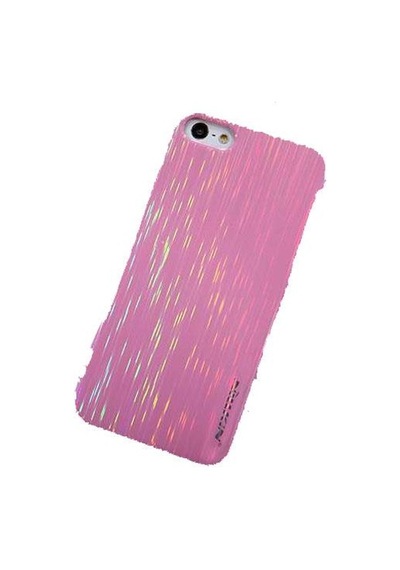 Nillkin Apple Uyumlu iPhone Se/5s/5 İle Colorful Sert Kauçuk Kılıf Pembe