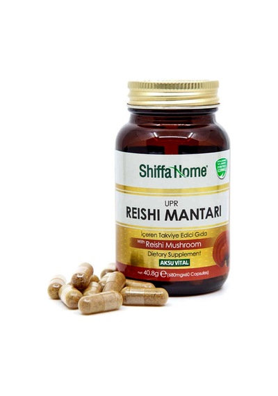 Aksuvital Shiffa Home Upr (Reishi ) 680 MG 60 Kap x 2 Adet
