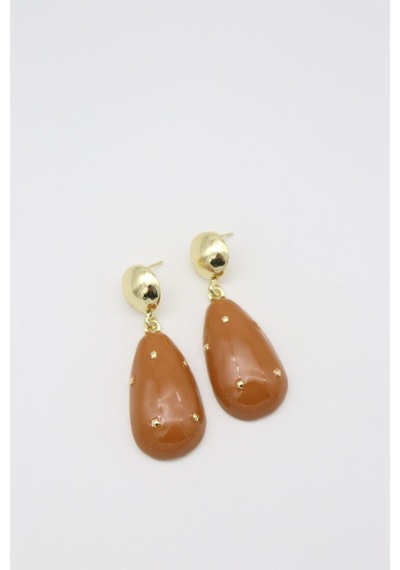 Çelik Küpe 14 K-17193 50mm Çok Renkli