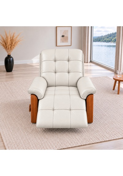 Smarto Relax Ceviz Ahşap Yan Panelli Gerçek Deri Manuel Mekanizmalı Yatar Ayak Uzatmalı Ergonomik Tv Koltuğu Baba Koltuğu Kahverengi Smarto Relax Ceviz Ahşap Yan Panelli Gerçek Deri Manuel Mekanizmalı Yatar Ayak Uzatmalı Ergonomik Tv Koltuğu Baba Koltuğu Kahverengi