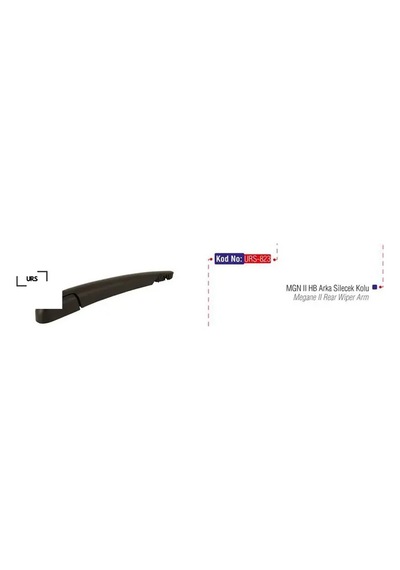 Arka Sılecek Kolu Mgn Iı Hb-ı10 05-09 -clıo Hb 14 Dokker Panelvan 2017 Çift Kapılı Urs 7701054823/ 9881007001