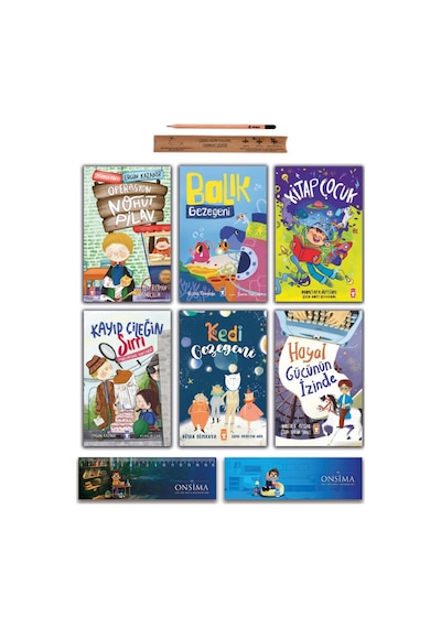 Timaş Çocuk 2. 3. Sınıf Hikaye Seti - Operasyon Nohut Pilav Balık Kedi Gezegeni Kitap Çocuk Kayıp Çileğin Sırrı