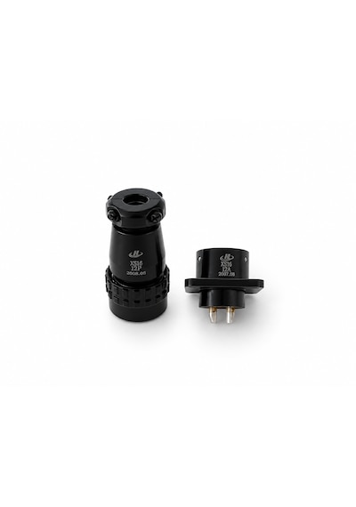 Heater Xs16 K2a + Xs16 J2p 2 Pin Erkek Dişi Dairesel Konnektör Takımı