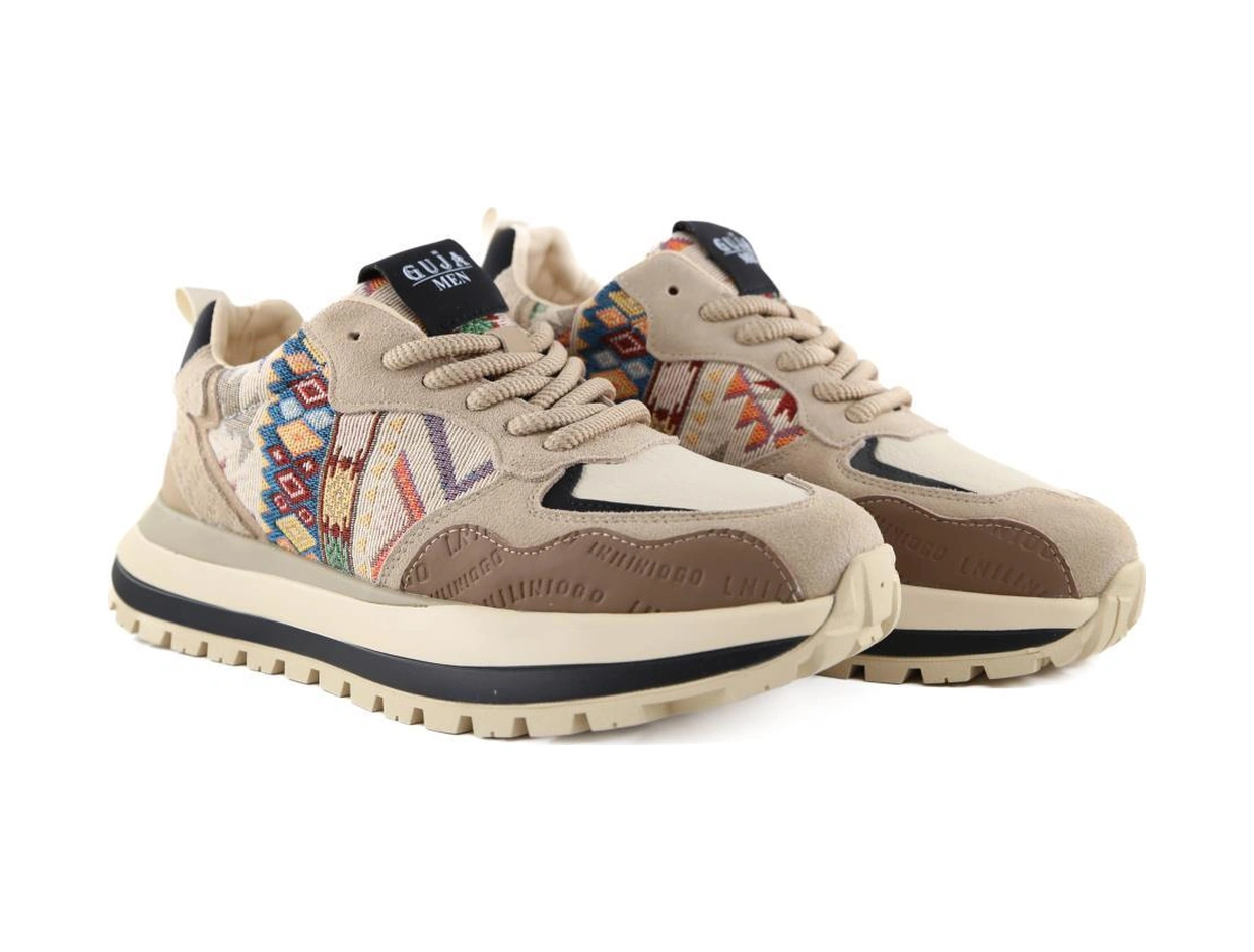 Guja 25k505 Bej Erkek Sneakers Bej