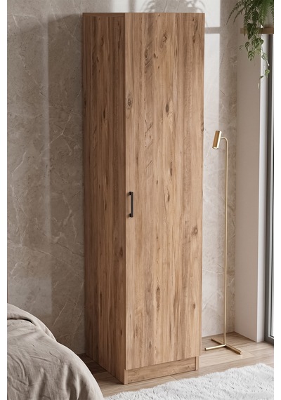 Royem Gardrop Elbise Dolabı Raflı Elbise Dolabı Çam
