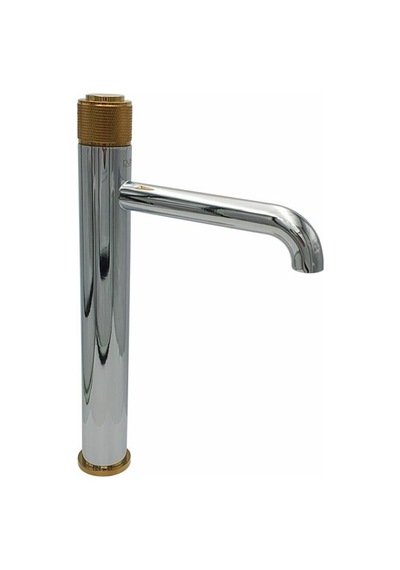 Style Krom Altın Çanak Lavabo Bataryası Renkli