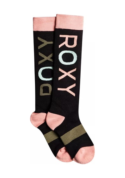 Roxy Frosty Gırl Socks Kvj0 Siyah