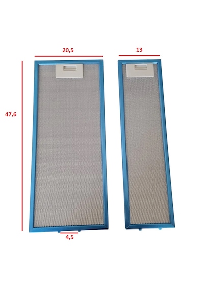 Esty 1350 Aspiratör Filtre Takımı 2 Adet İç Dış Gönderilir