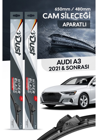 Audi A3 2021-sonrası Uyumlu Silecek Takımı 650mm/480mm S13