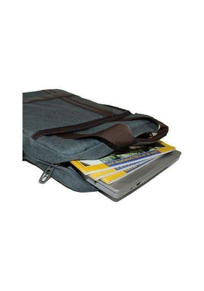 Bizoon 453 Su Geçirmez Kumaş Laptop ,evrak Ve Okul Postacı Çan 001
