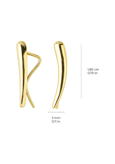 14 Ayar Modern Altın Küpe 1,05 Gr-4712