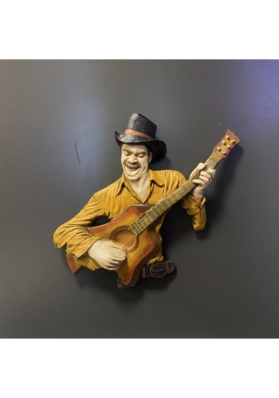 Gitar Çalan Adam Duvar Dekorasyon