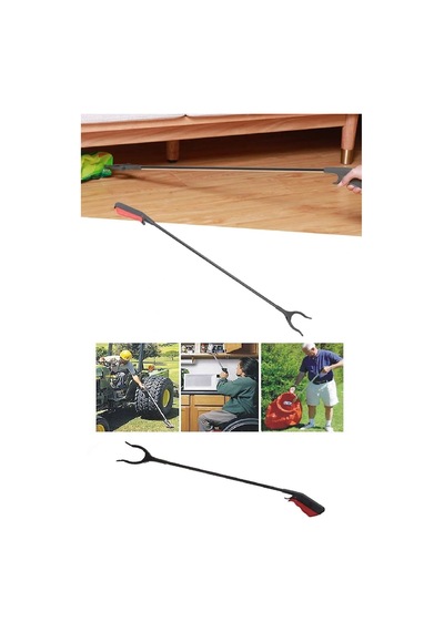 Uzanma Aparatı - Toplama Aparatı - Akvaryum Maşası 70 Cm Çok Renkli