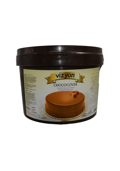 Vizyon Karamel Çikolatalı Ganaj Sosu 6 kg