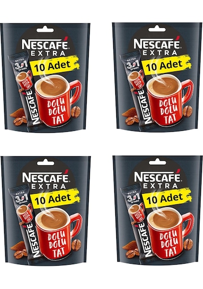 Nescafe 3ü1 Arada Extra Kahve 16,5 Gr X 40 Adet Çözünebilir