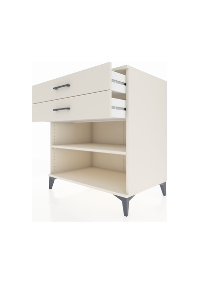 Kronos Şifonyer Tek Raflı 2 Çekmeceli 88x59x96 Aytaşı-aytaşı Aytası