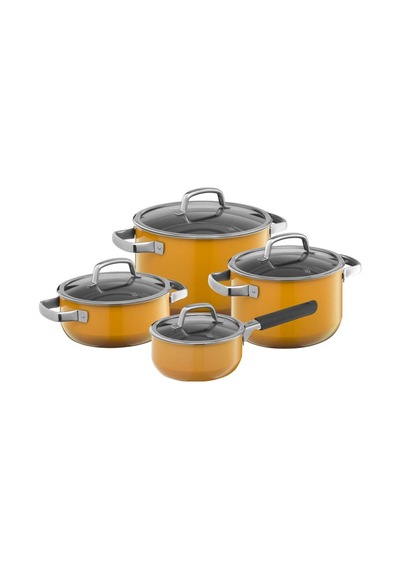Wmf Fusiontec Mineral Tencere Seti 4 Parça Sarı Wm-3201113735 Wmf Renkli
