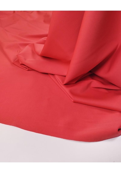 Pastel Kırmızı Dalgıç Jarse Kumaş İnce Esnek Tok Duruşlu Taytlık & Elbiselik En: 120cm-11808