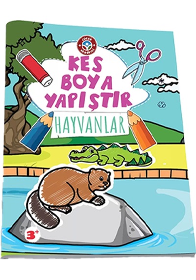 Çocuk Akademi Kes Boya Yapıştır Hepsi Bir Arada Paketi