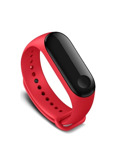 Silikon Kordon Kayış Mi Band 3 - Mi Band 4 Akıllı Bileklik Uyumlu Ahşap