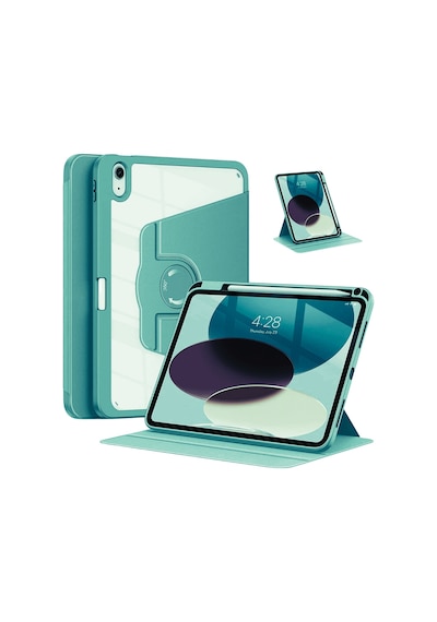 Apple Uyumlu iPad Air 11 İnç 2024 M2 Çipli 6.nesil 360 Dönebilen Standlı Pino Tablet Kılıfı