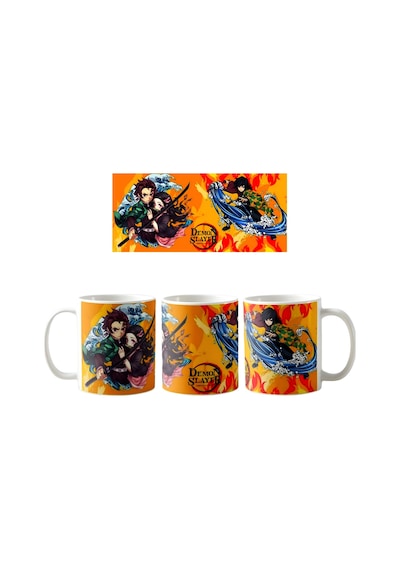 Demon Slayer Kupa Bardak Tek Adet K021 Çok Renkli