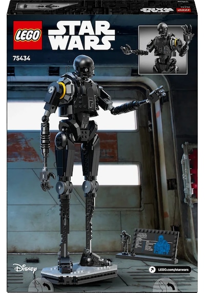 LEGO® Star Wars: Andor™ K-2SO™ Güvenlik Droidi 75434 - 10 Yaş ve Üzeri Çocuklar için Yaratıcı Oyuncak Yapım Seti (845 Parça)