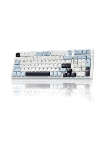 Aula F99 3 Modlu Rgb Hot Swap Mekanik Reaper Switch Kablosuz Makrolu Klavye Lacivert
